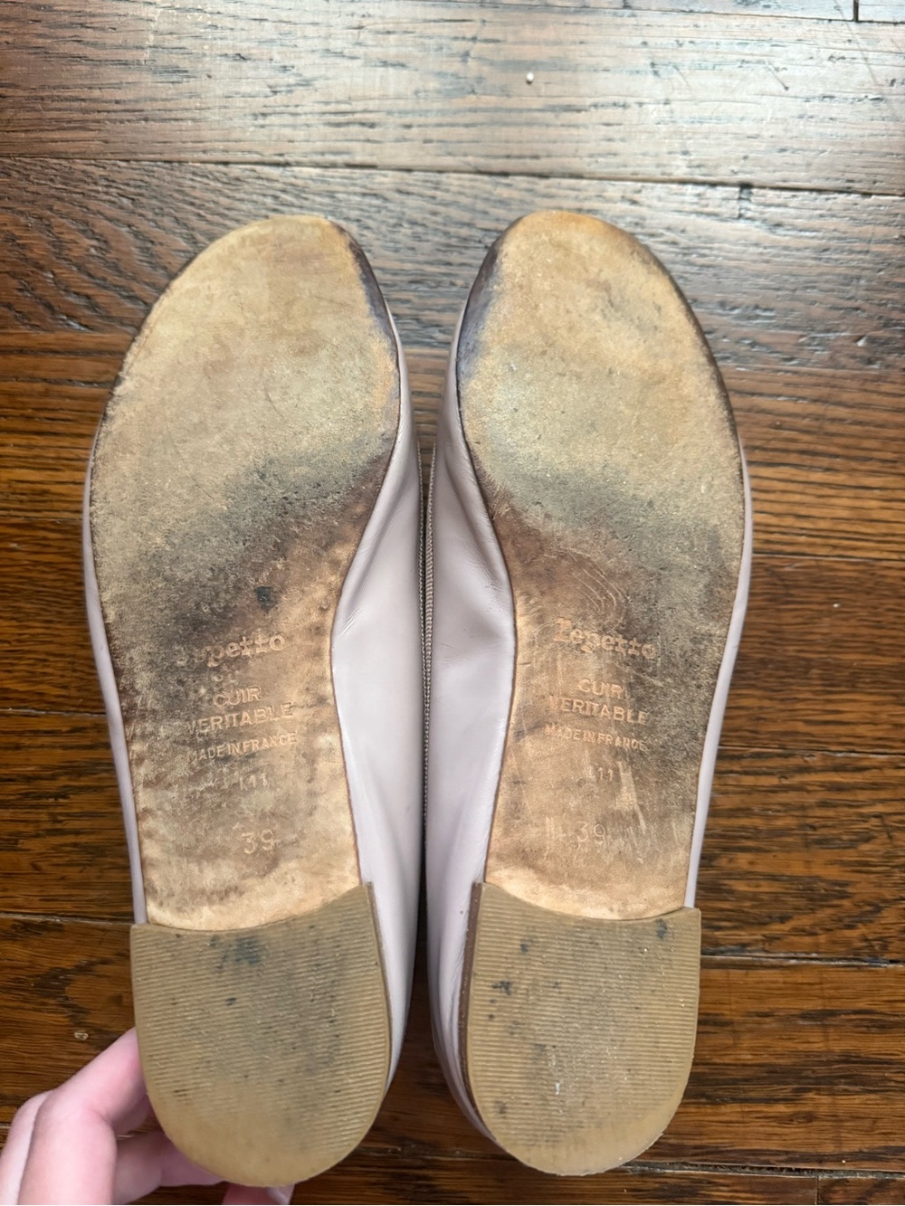 Repetto Mauve Pink Ballet Flats - Picture 7 of 7
